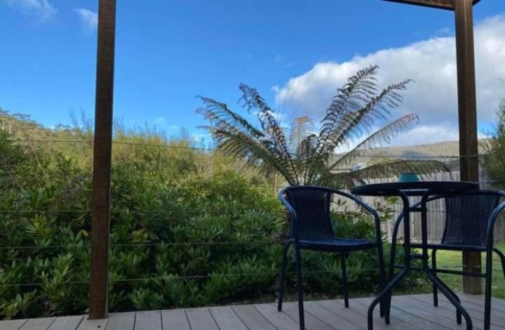Russell Falls Holiday Cottages National Park Bagian luar foto