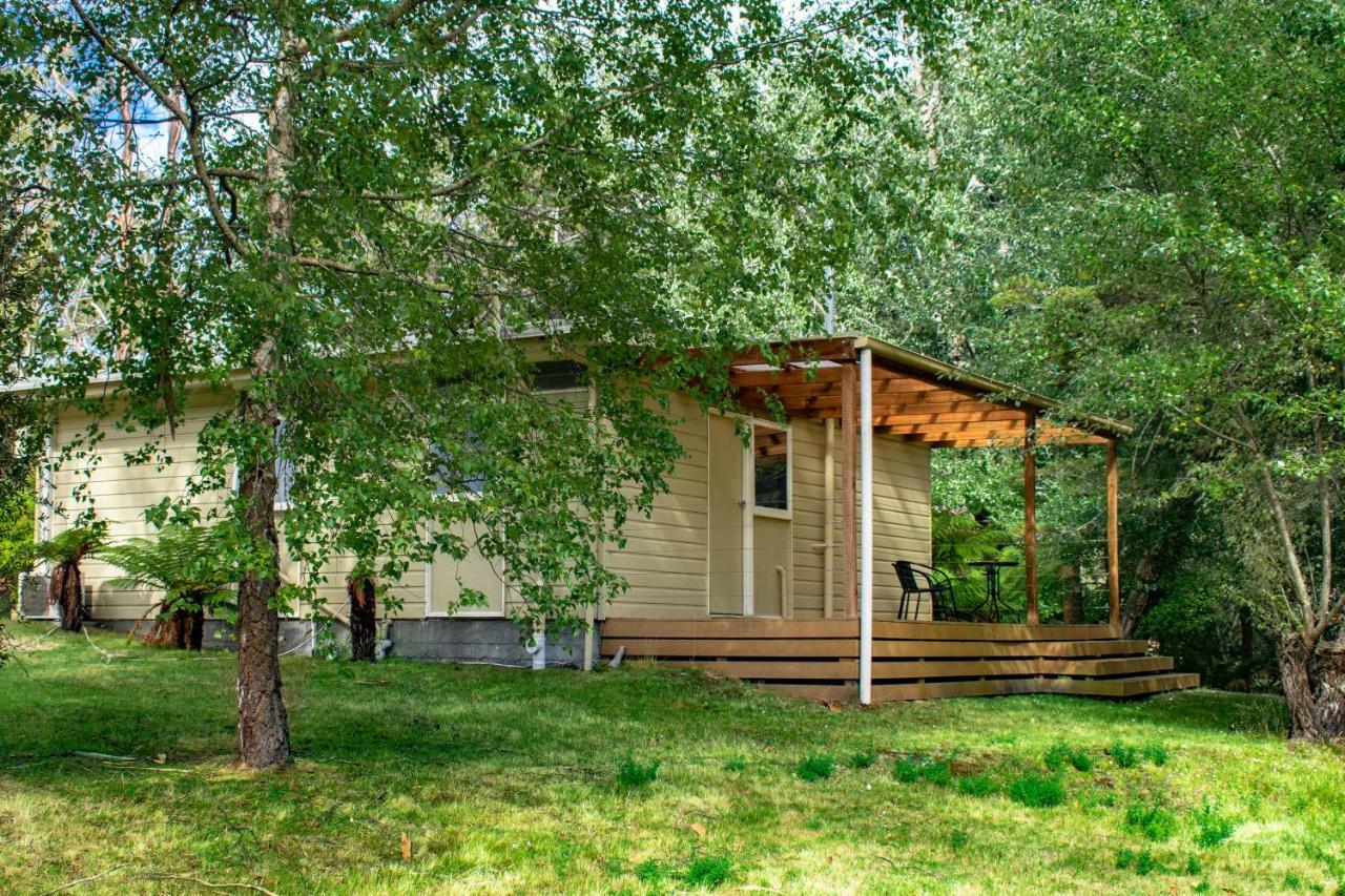 Russell Falls Holiday Cottages National Park Bagian luar foto